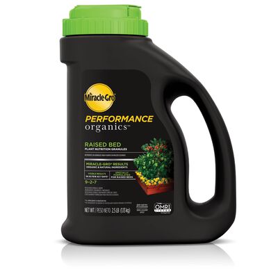Miracle-Gro® Performance Organics Raised Bed Plant Nutrition Granules