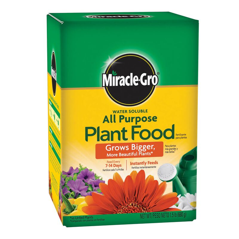 Miracle-Gro® Water Soluble All Purpose Plant Food image number null
